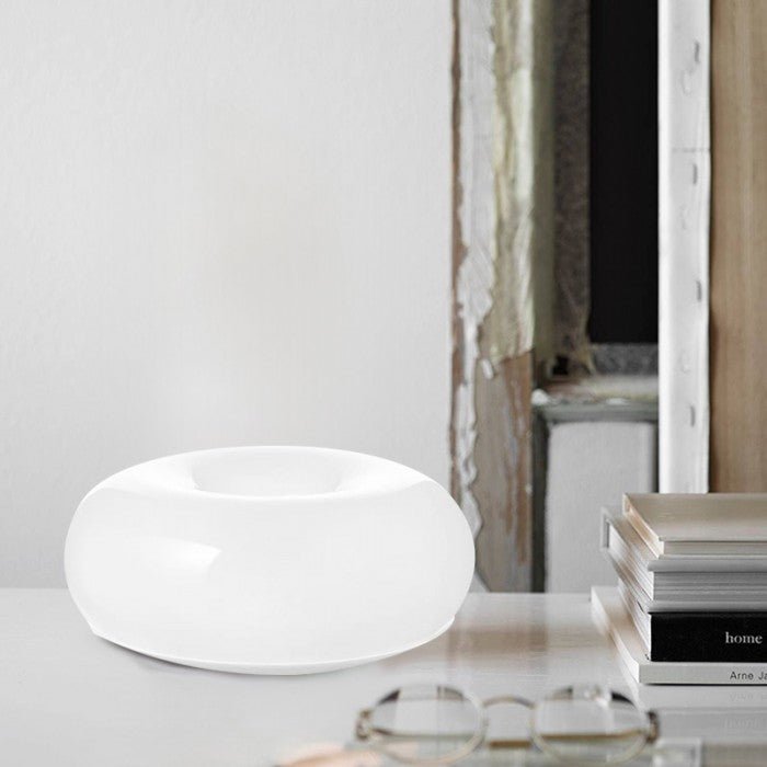 Dimbare LED Donut Tafel- en Wandlamp - Glas Sfeer