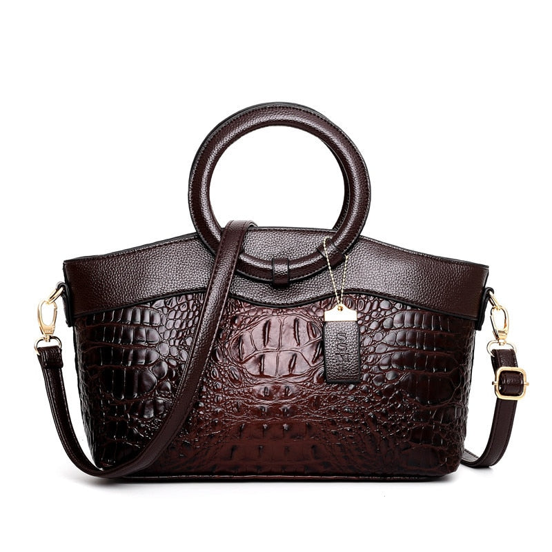 Dolores Vintage Leren Handtas Elegant Design