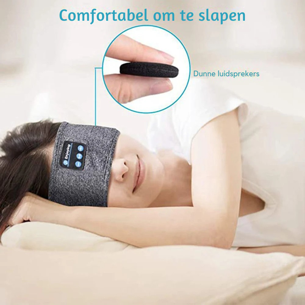 Draadloos Bluetooth Slaapmasker met Koptelefoon