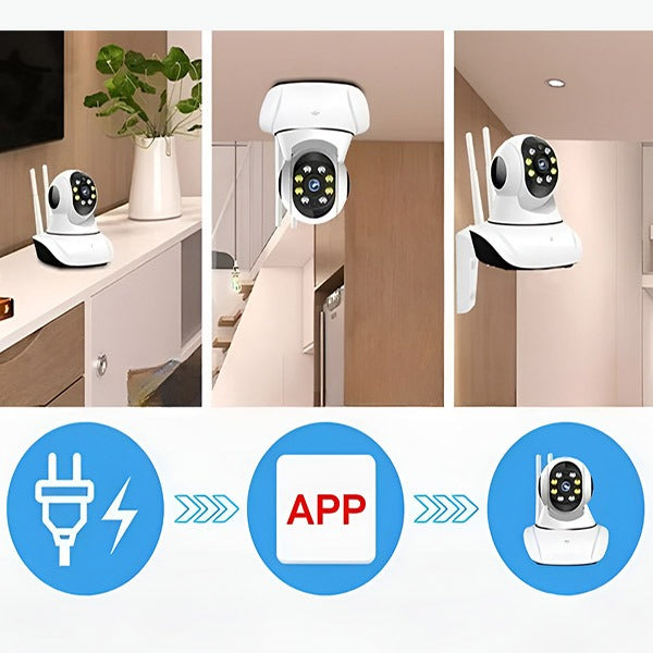 Draadloze IP Camera met Wifi en Audio
