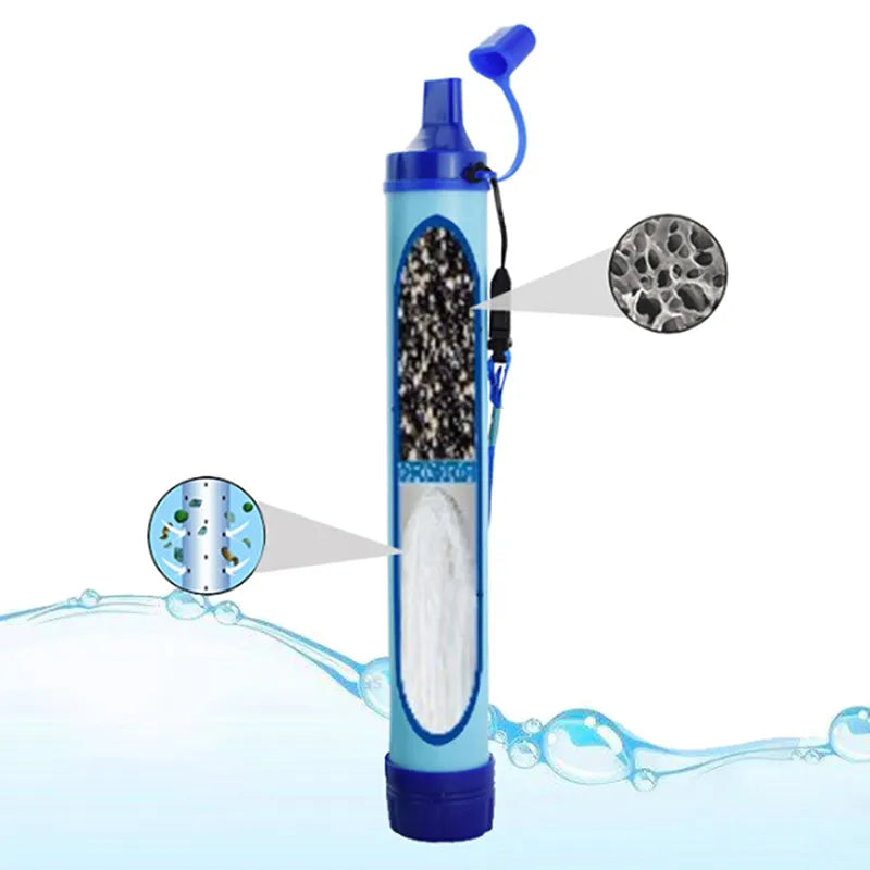 Draagbaar Waterfilter voor Outdoor en Noodgebruik