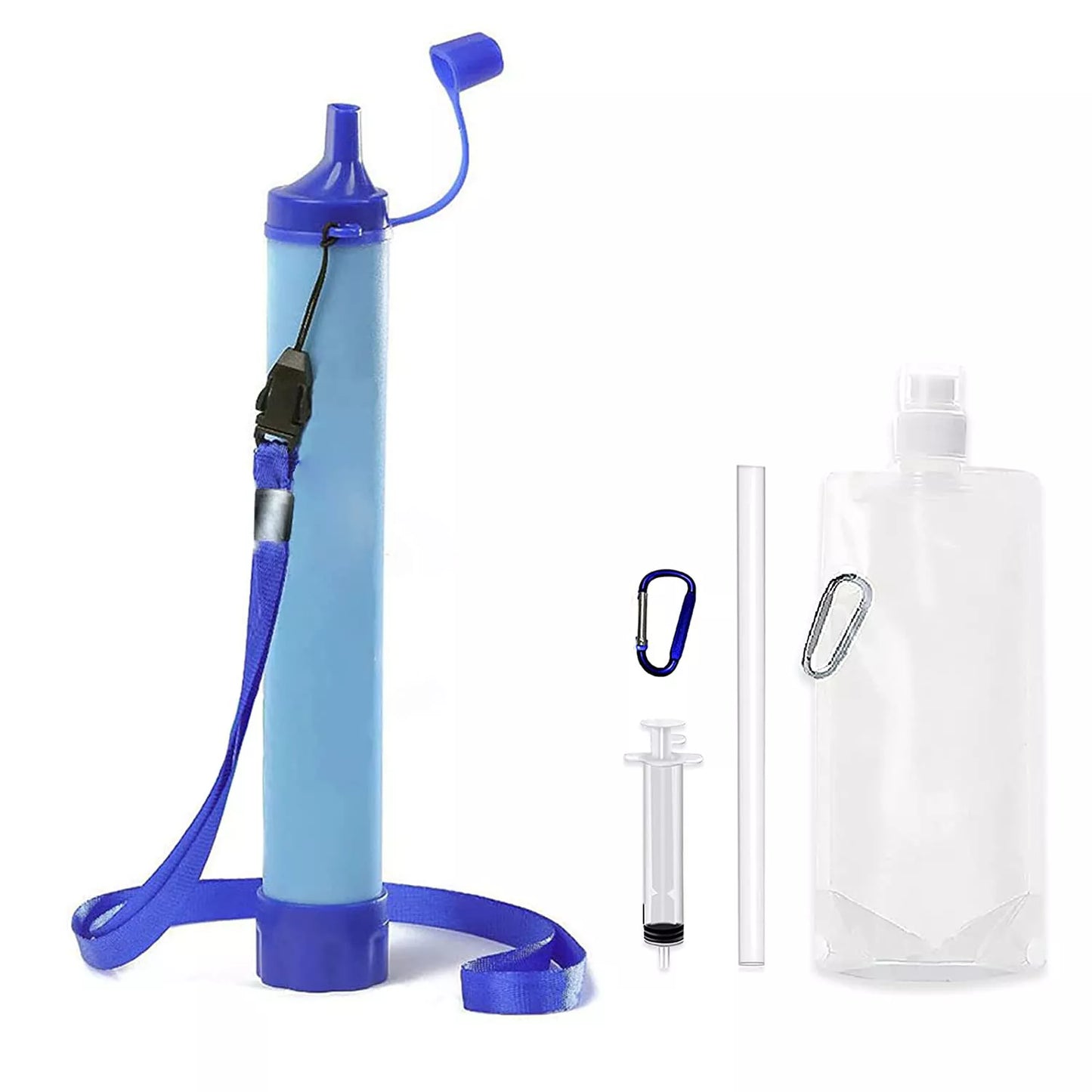 Draagbaar Waterfilter voor Outdoor en Noodgebruik