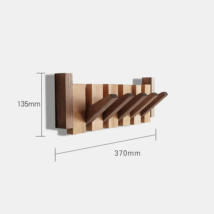 Duurzame Houten Kapstok in Pianostijl