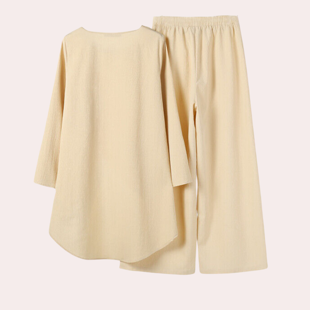 Elegant Dames Broekpak Set - 2-delig