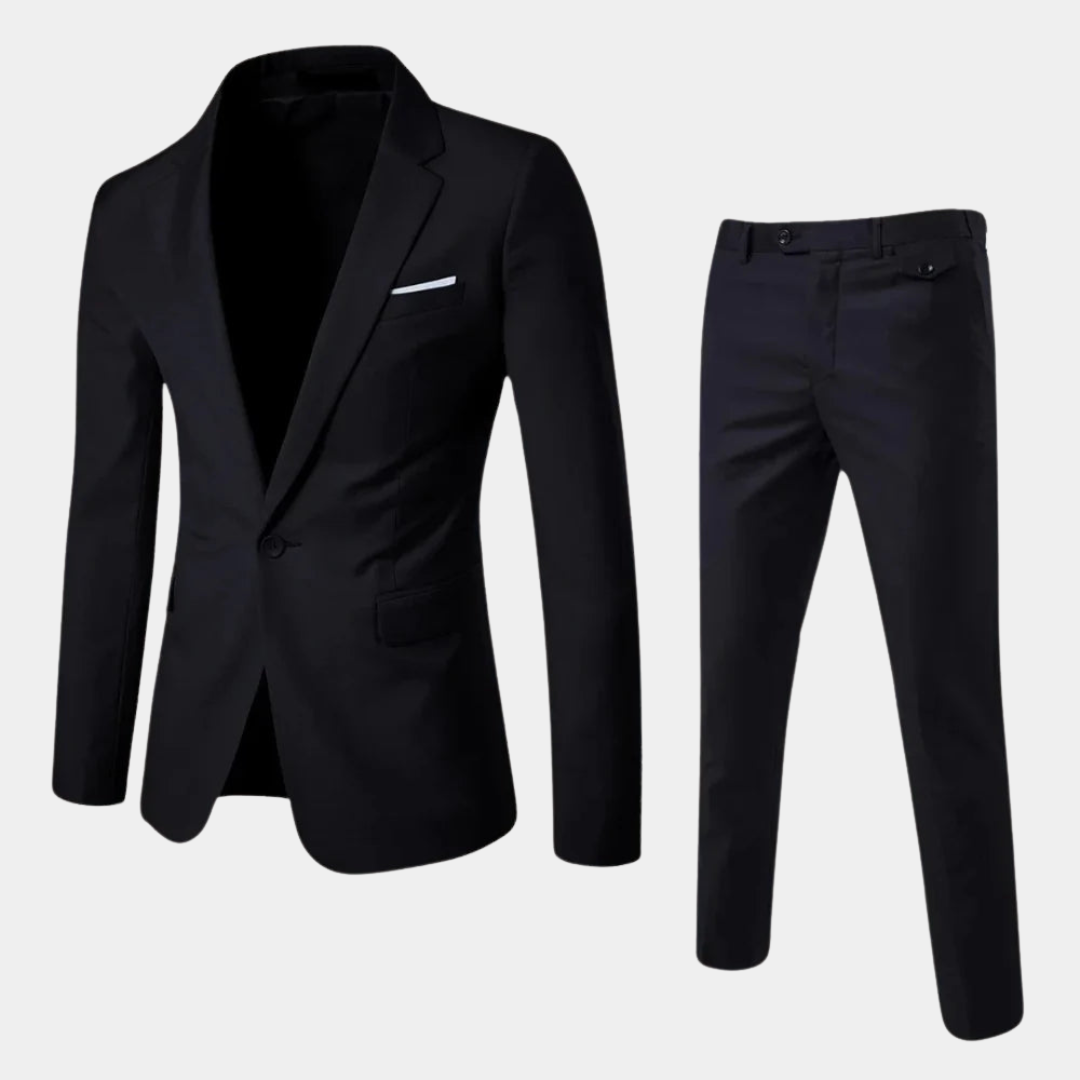 Elegant Herenpak Blazer en Pantalon Set