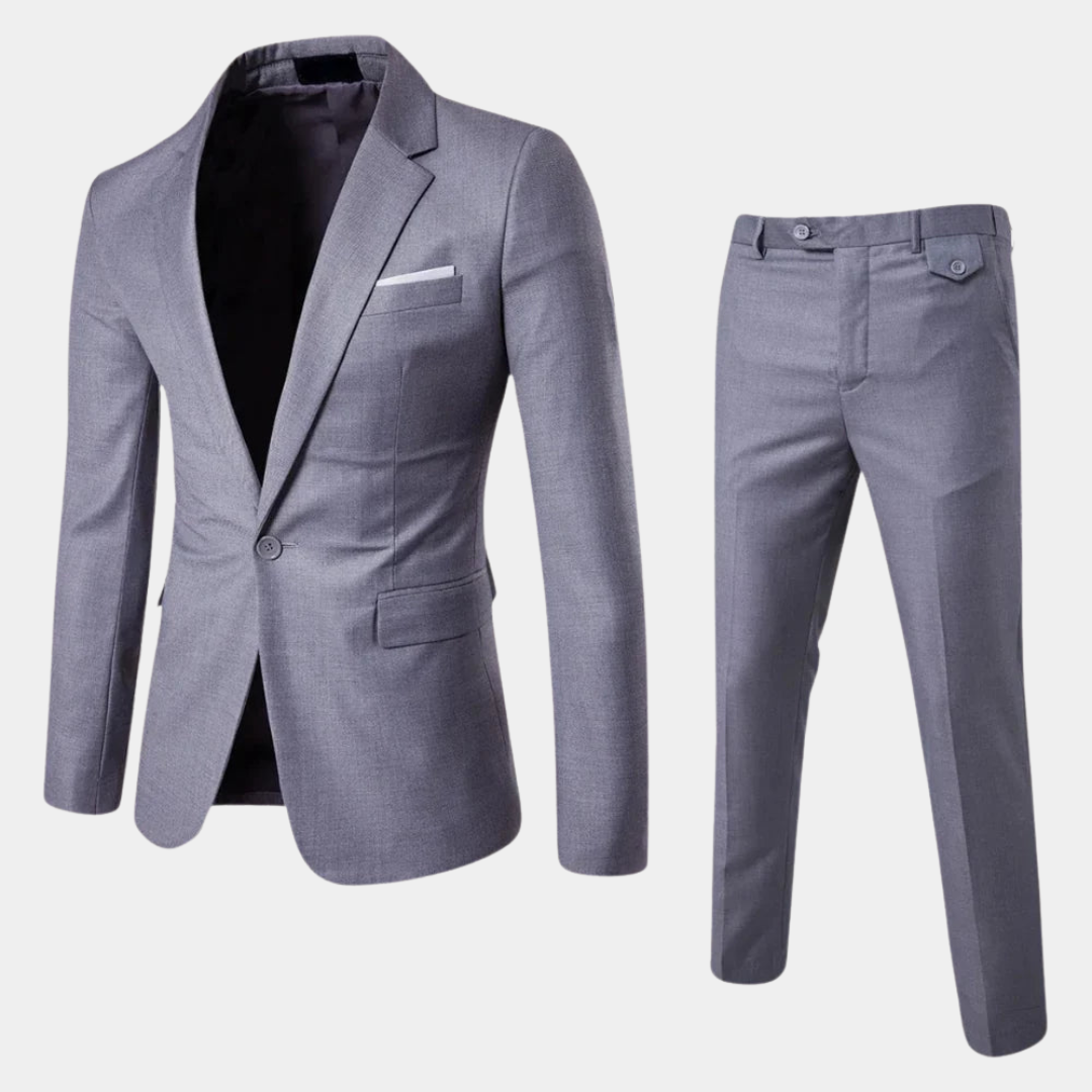 Elegant Herenpak Blazer en Pantalon Set