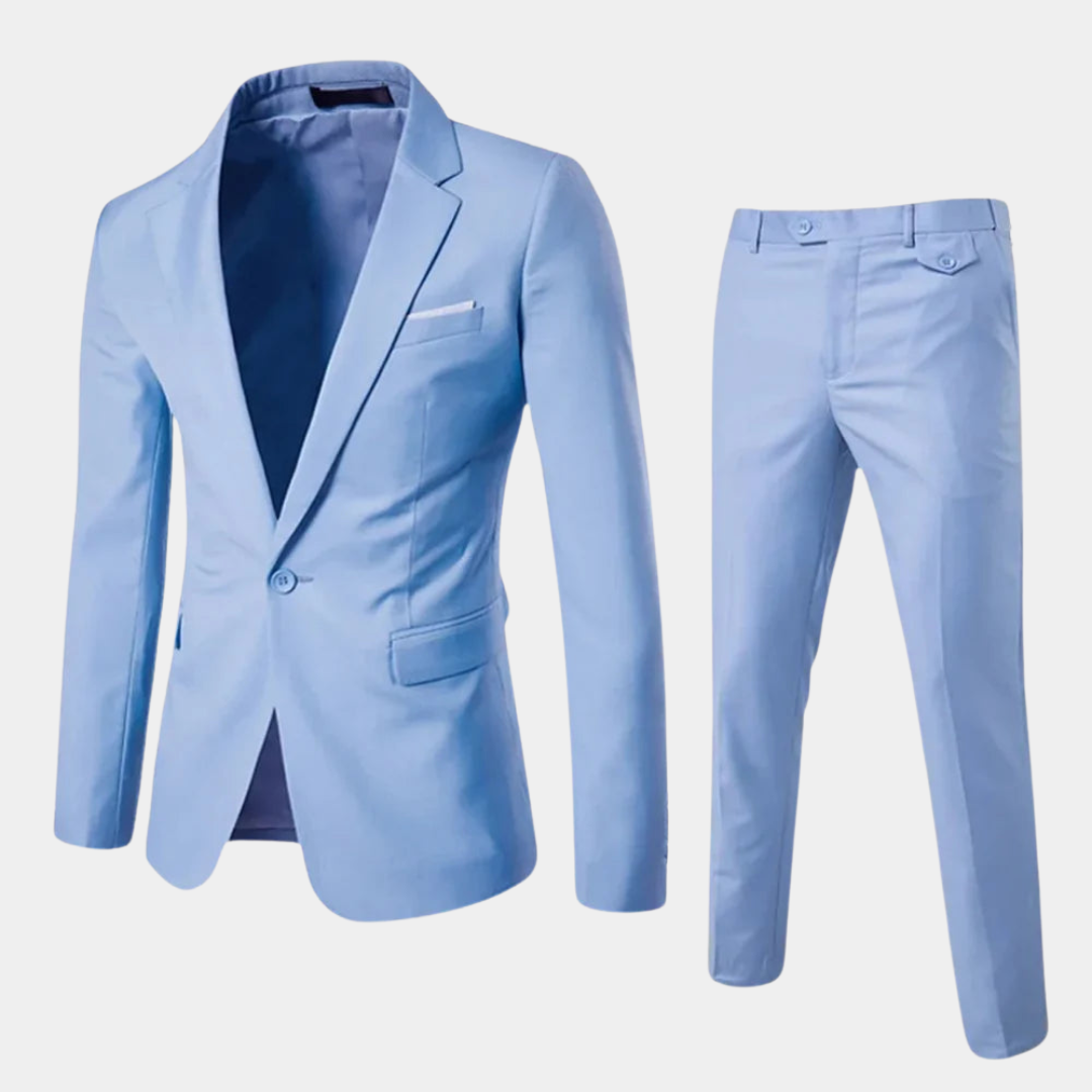 Elegant Herenpak Blazer en Pantalon Set