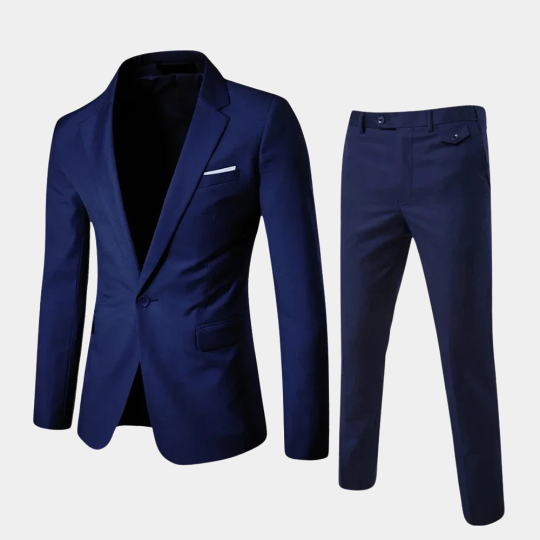 Elegant Herenpak Blazer en Pantalon Set