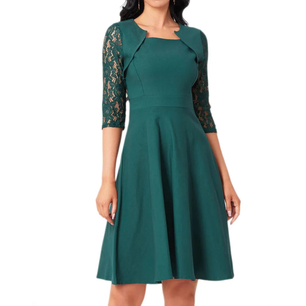 Elegante Aletta Maxi-Jurk met Bloemenprint