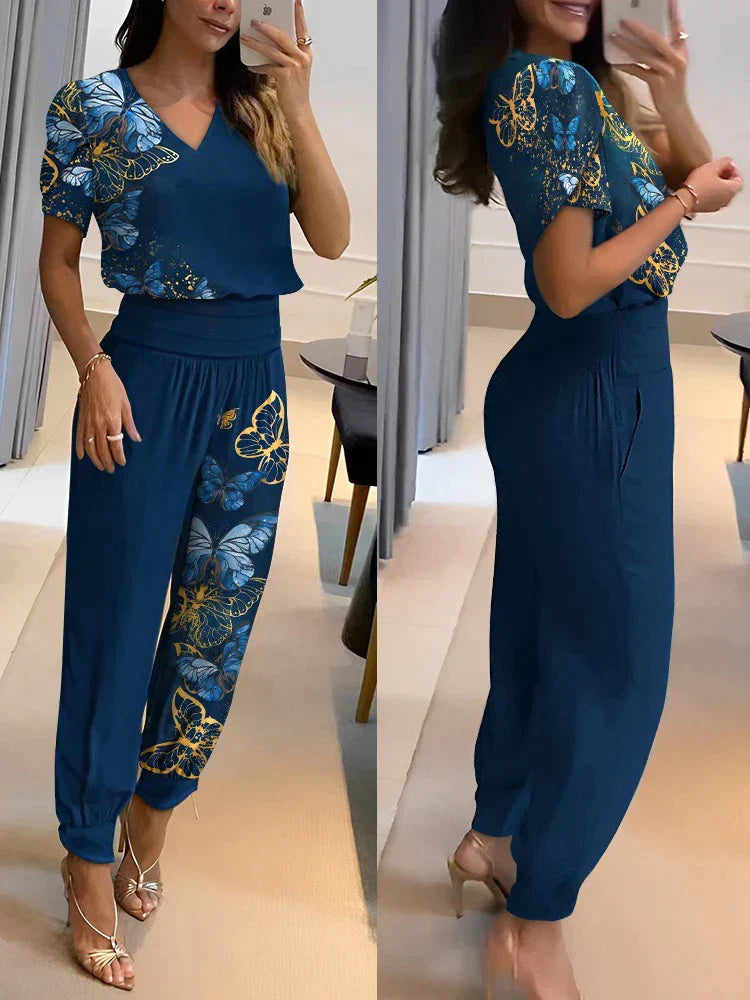 Elegante Bloemenprint Damesjurk voor Alle Gelegenheden