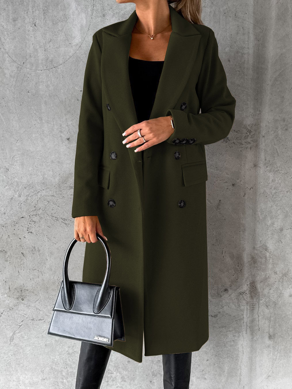 Elegante Comfortabele Lange Damesjas Jesse