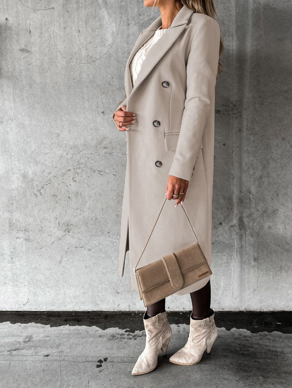 Elegante Comfortabele Lange Damesjas Jesse