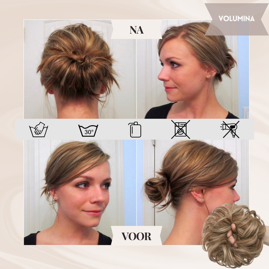 Elegante Dames Haarknot met Volume