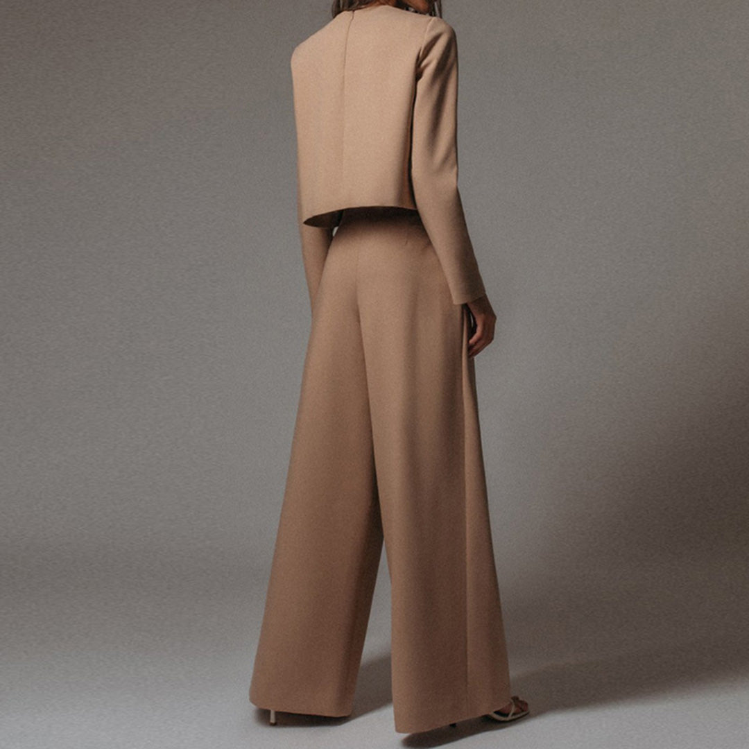Elegante Dames Kleding Set Tweedelig