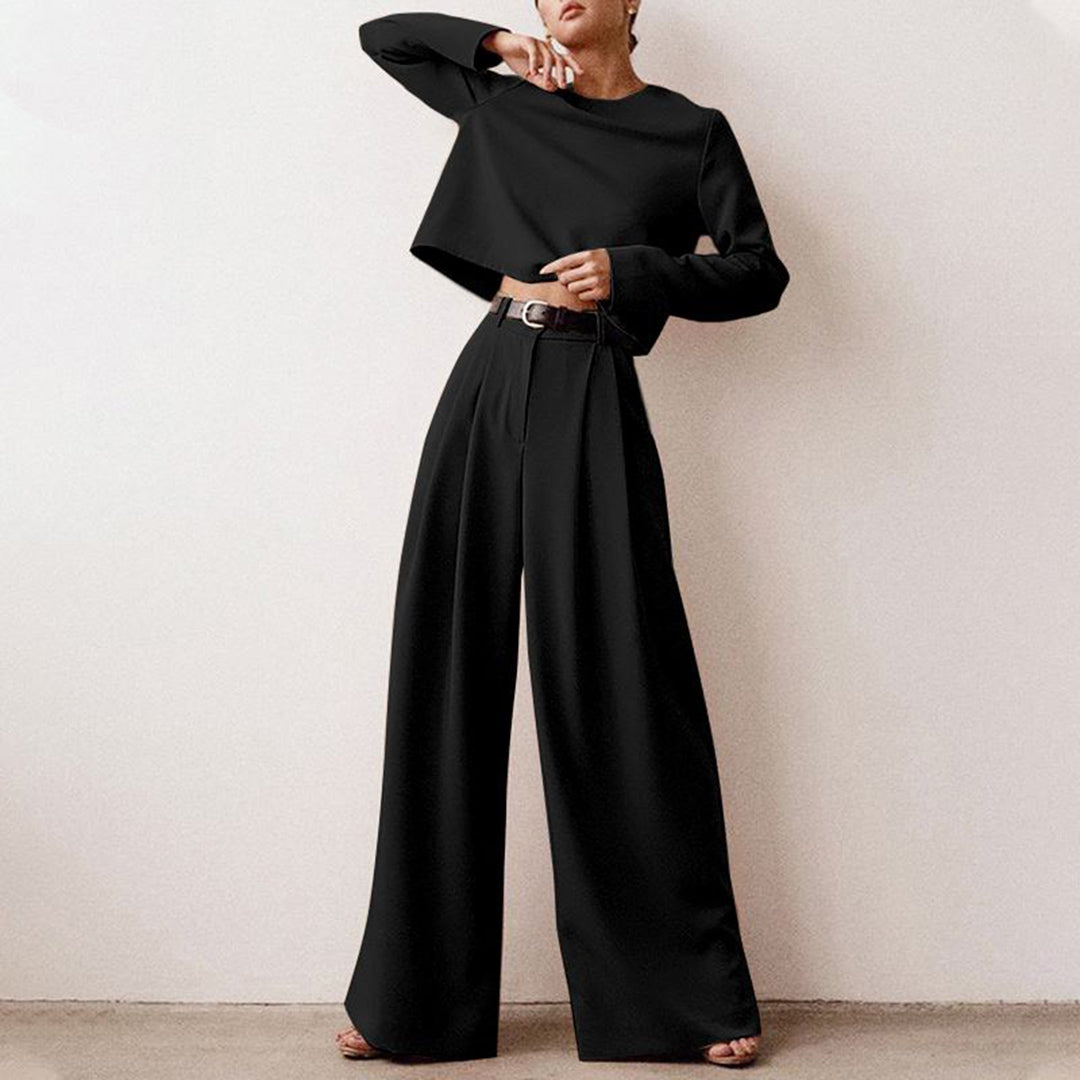 Elegante Dames Kleding Set Tweedelig