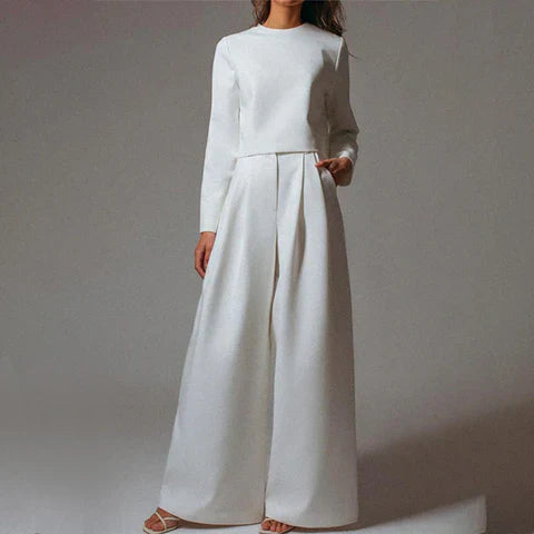 Elegante Dames Kleding Set Tweedelig