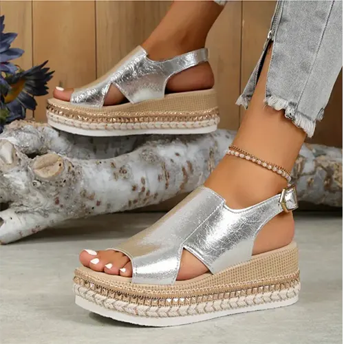 Elegante Dames Platform Sandalen Zomerstijl