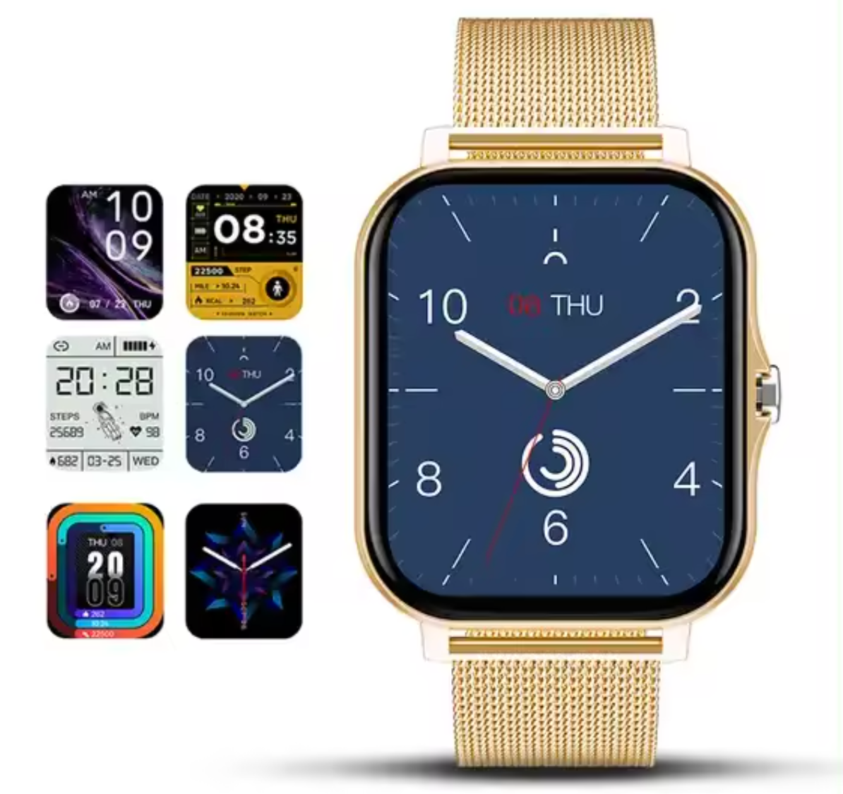 Elegante Dames Smartwatch met Gezondheidstracker