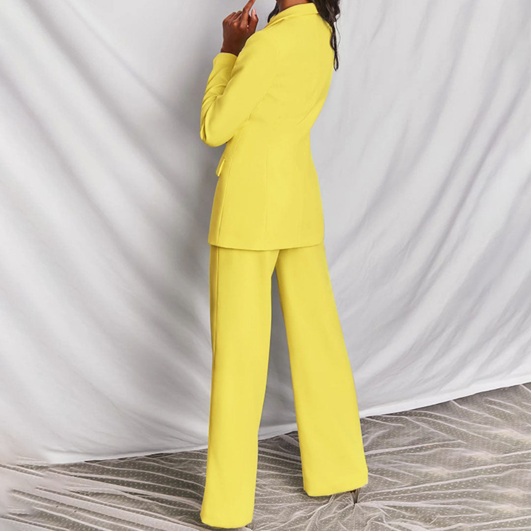 Elegante Damesblazer en Broek - Loradea