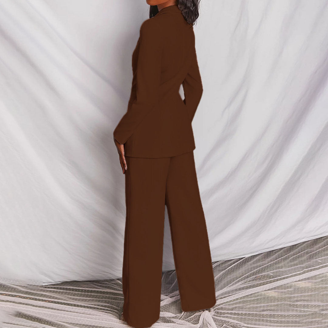 Elegante Damesblazer en Broek - Loradea