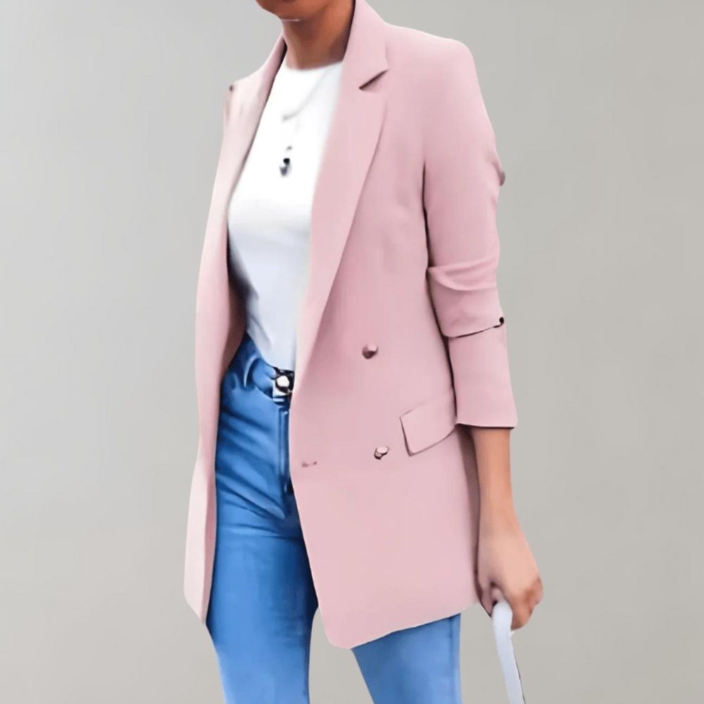 Elegante Damesblazer met Kap Joan