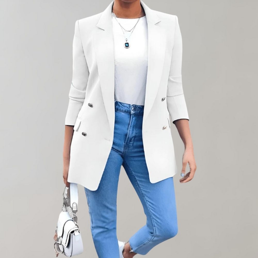 Elegante Damesblazer met Kap Joan
