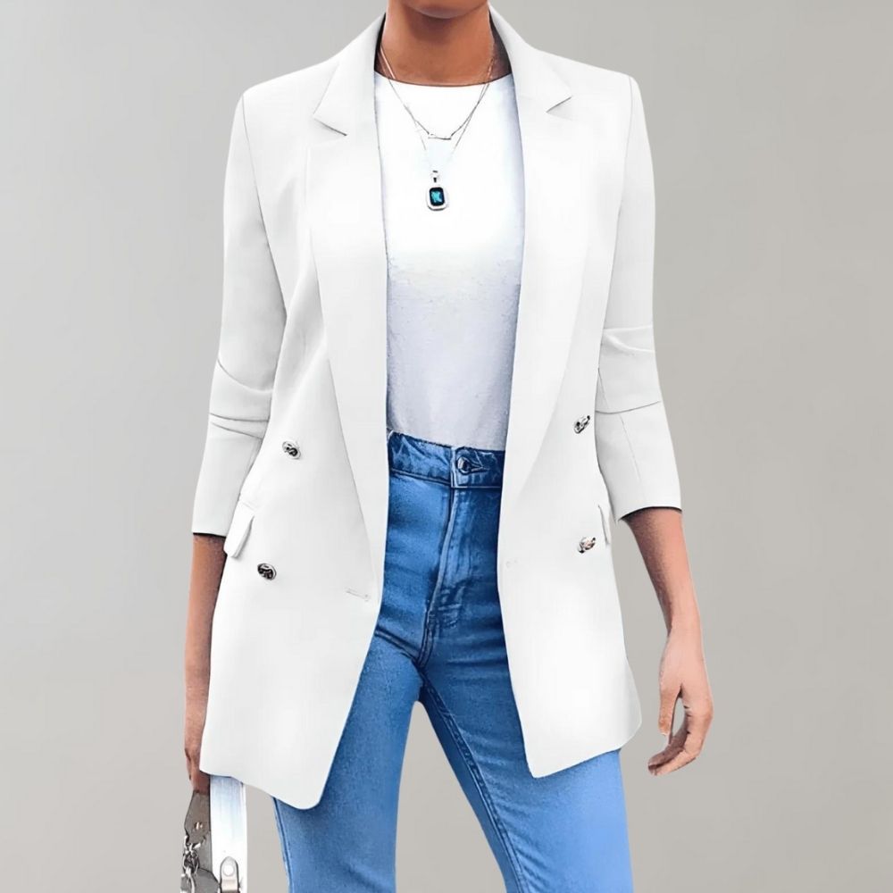 Elegante Damesblazer met Kap Joan