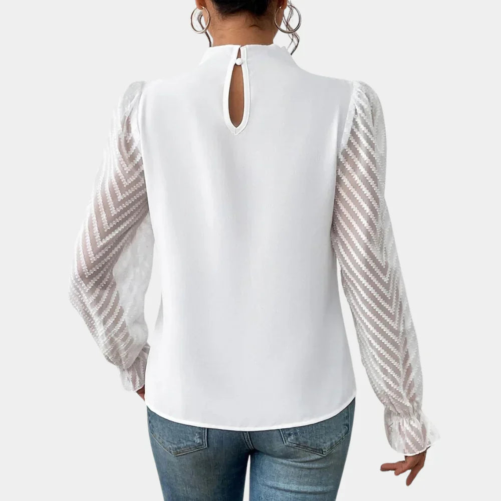Elegante Damesblouse met Lange Mouwen