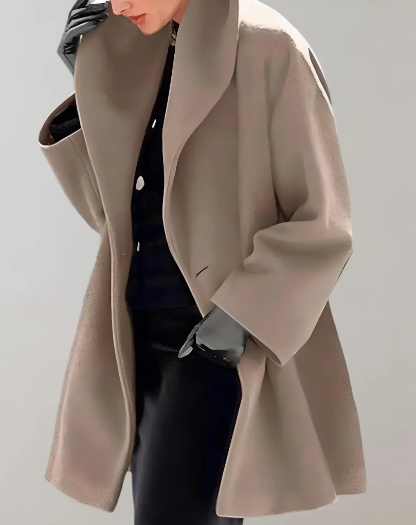 Elegante Damesjas met Stijlvolle Knopen