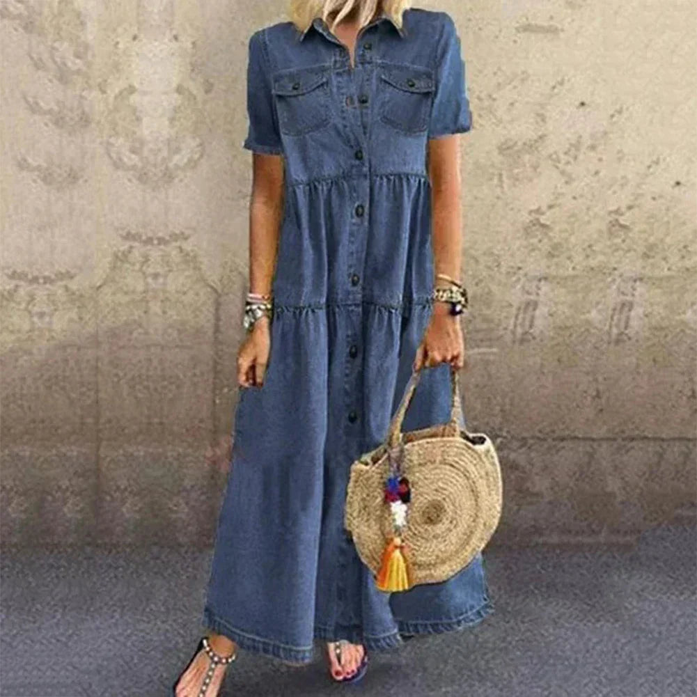 Elegante Jurk Bertha - Tijdloze Stijl