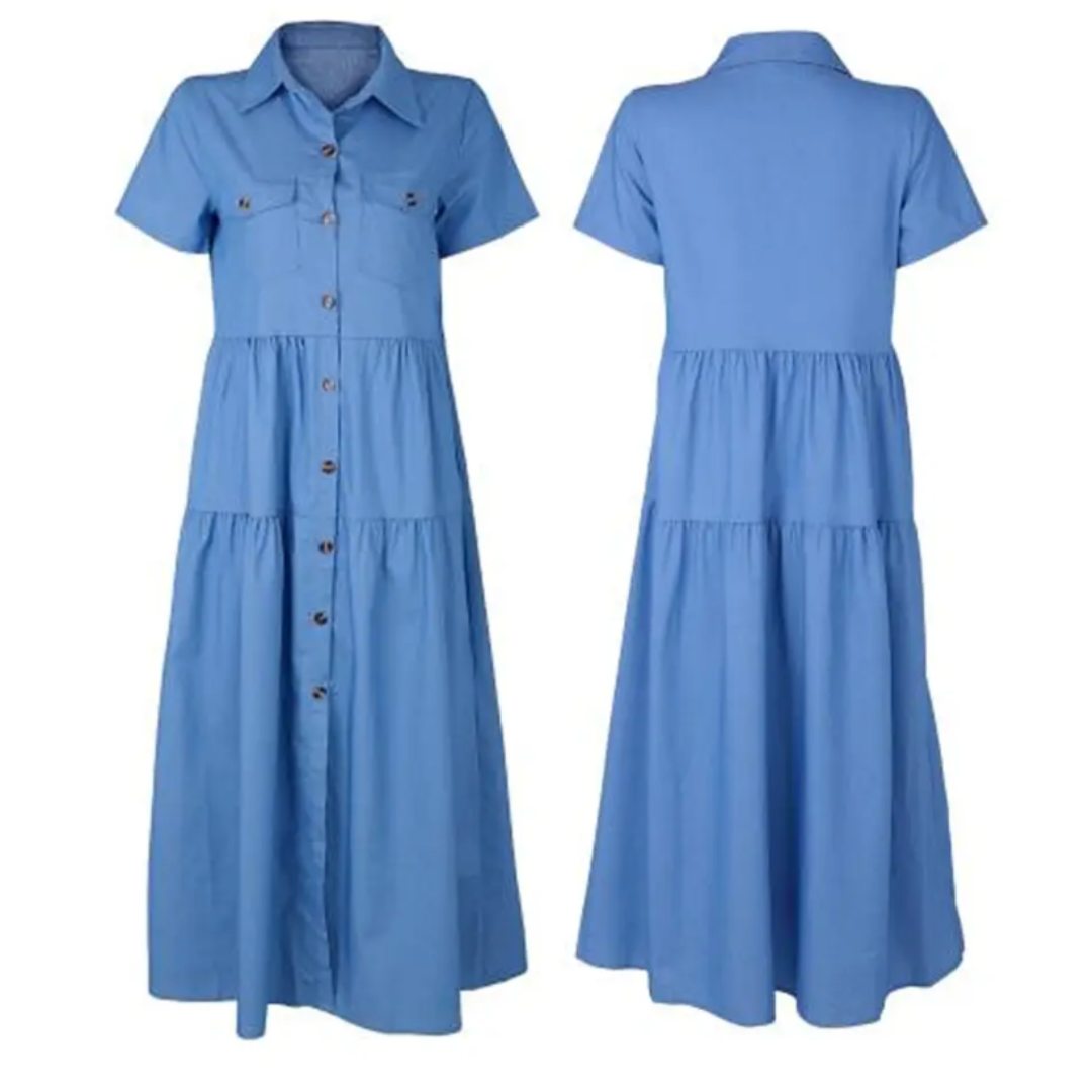 Elegante Jurk Bertha - Tijdloze Stijl