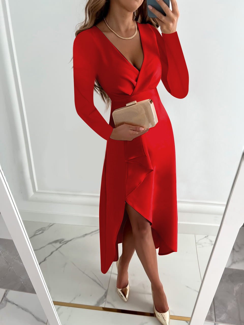 Elegante Jurk Felicia - Stijlvol en Comfortabel