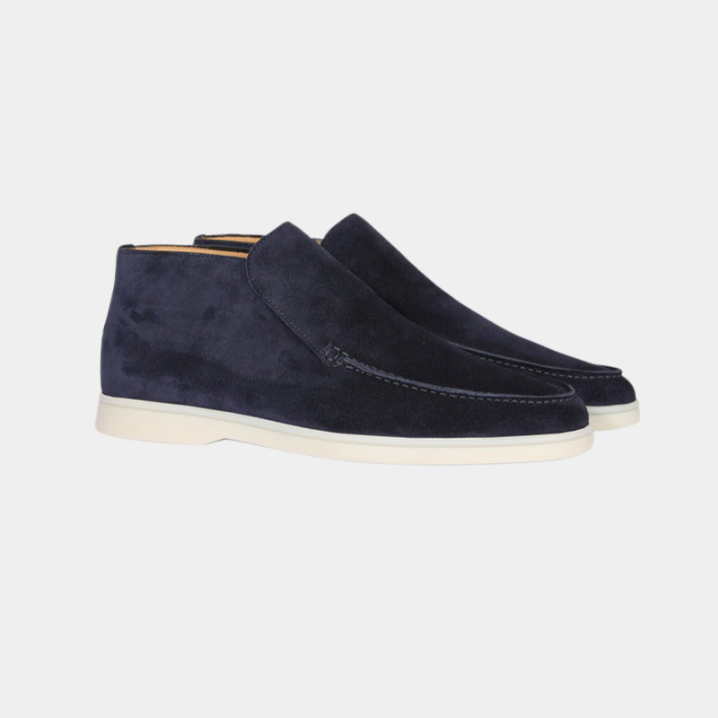 Elegante Kalfssuède Heren Loafers - Ace
