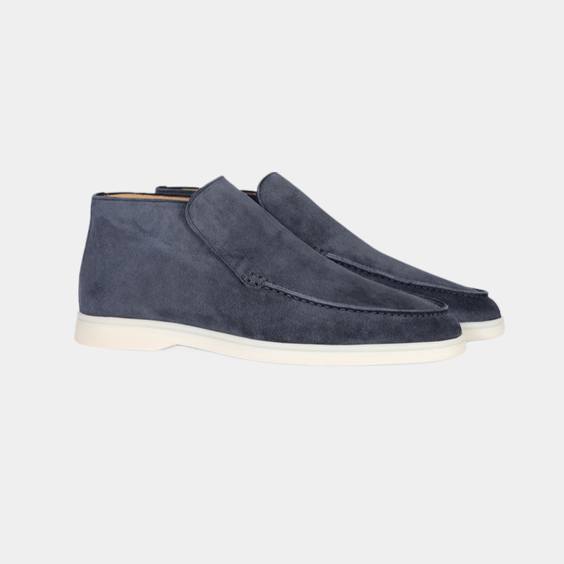 Elegante Kalfssuède Heren Loafers - Ace