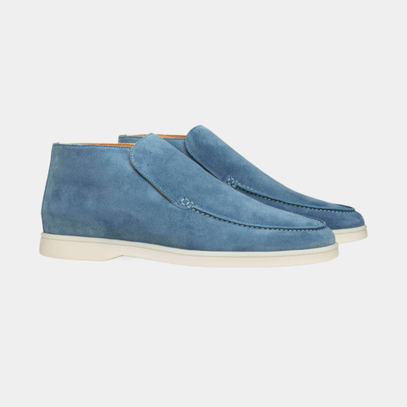 Elegante Kalfssuède Heren Loafers - Ace
