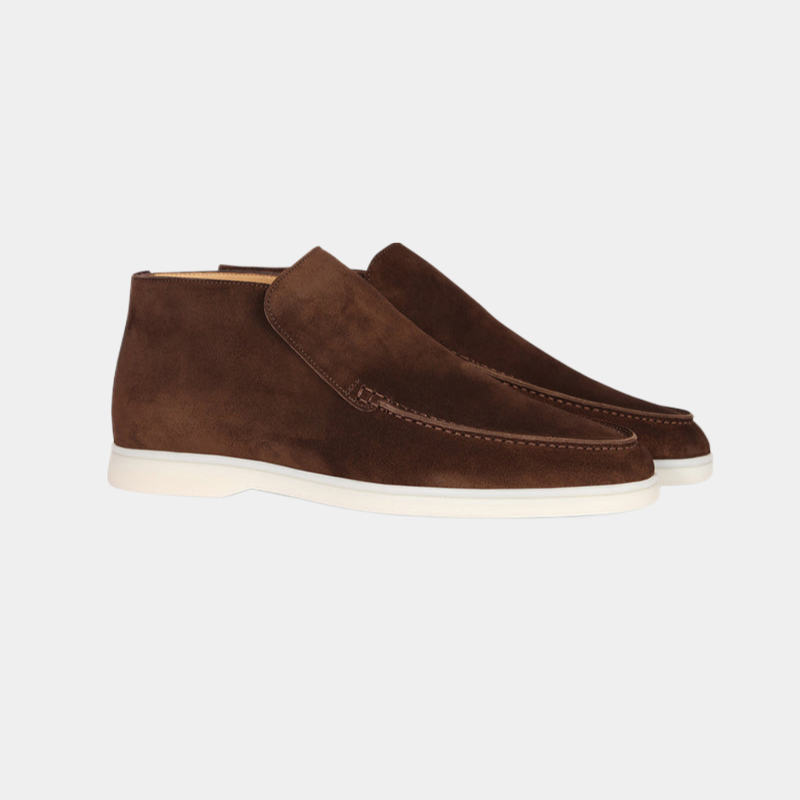 Elegante Kalfssuède Heren Loafers - Ace