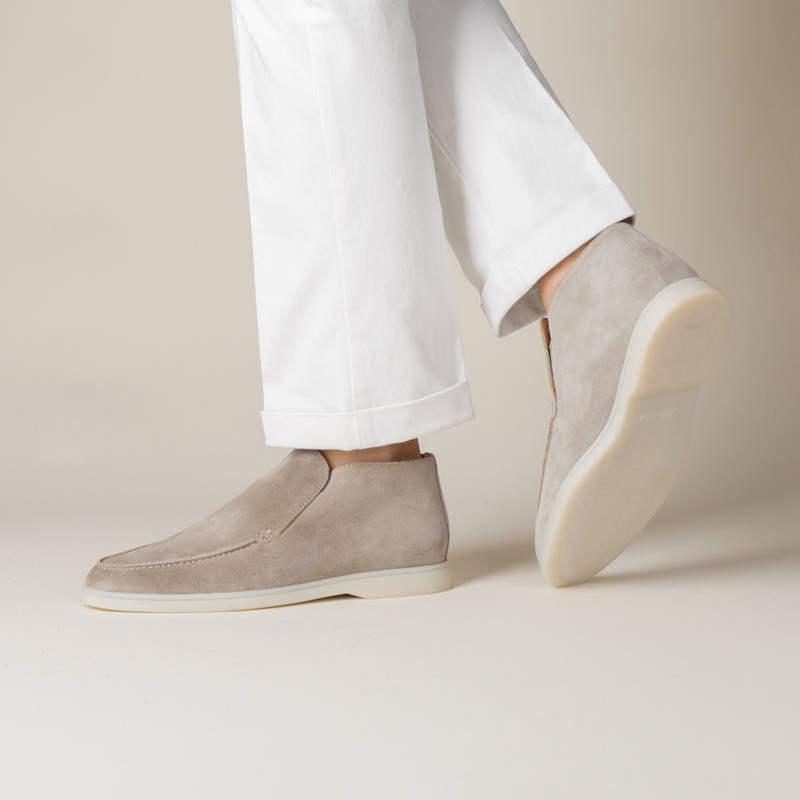 Elegante Kalfssuède Heren Loafers - Ace