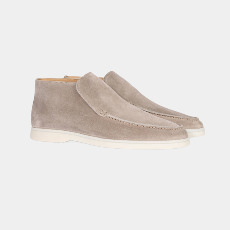 Elegante Kalfssuède Heren Loafers - Ace