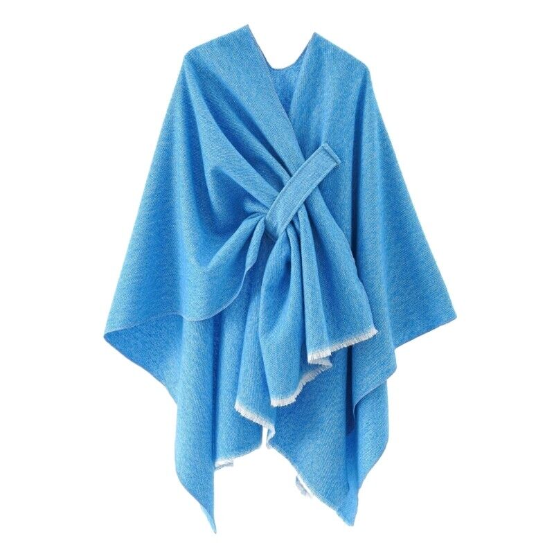 Elegante Katoenen Cape Poncho - Regina