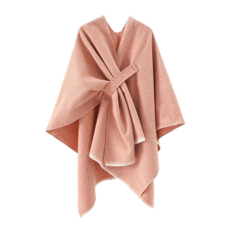 Elegante Katoenen Cape Poncho - Regina
