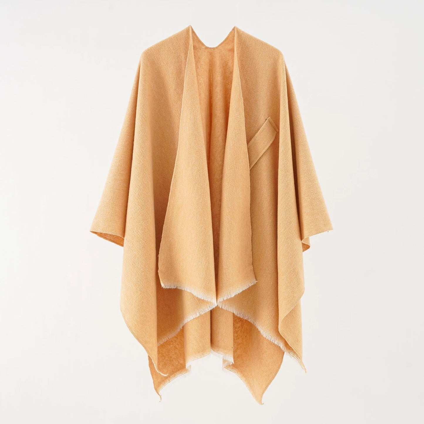 Elegante Katoenen Cape Poncho - Regina