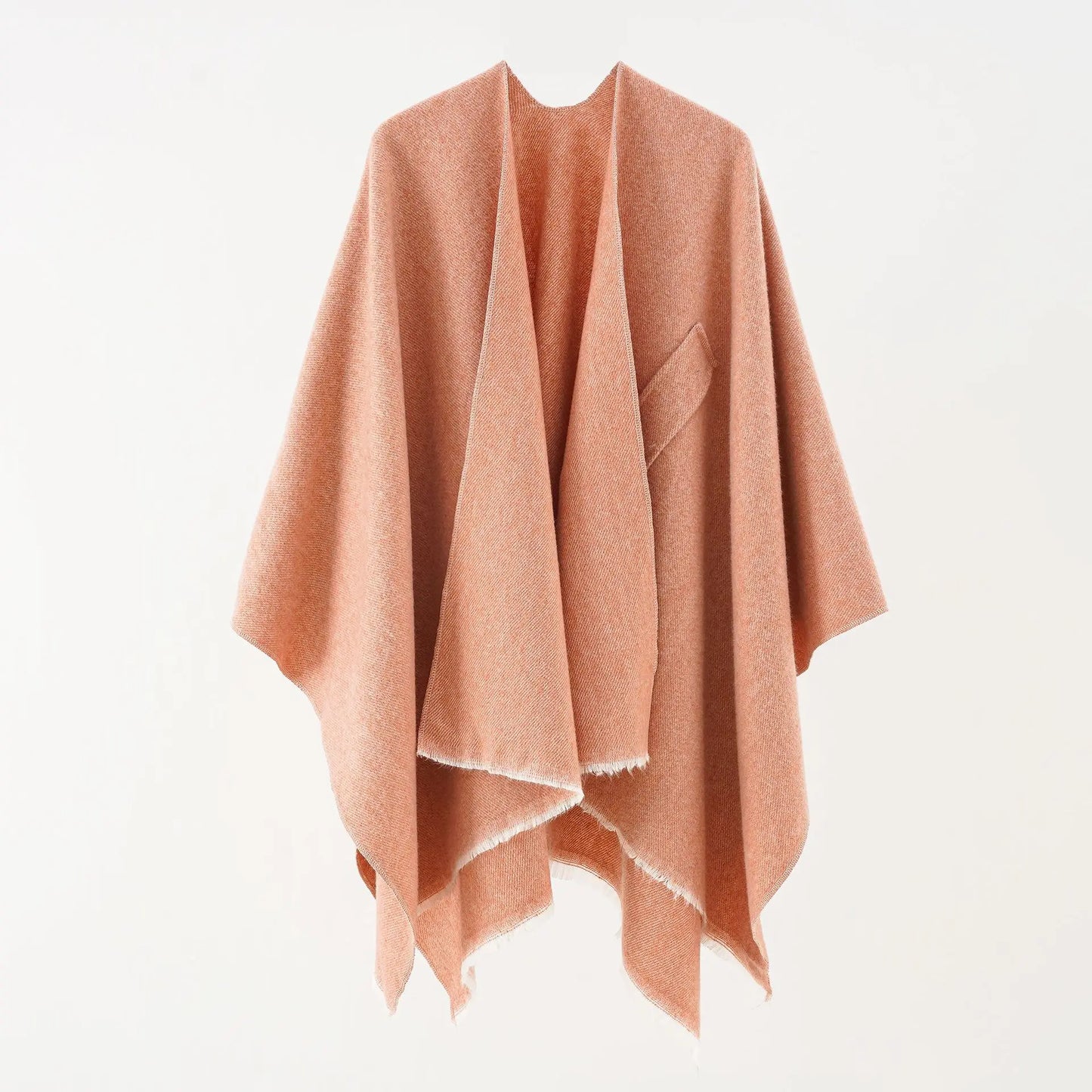 Elegante Katoenen Cape Poncho - Regina