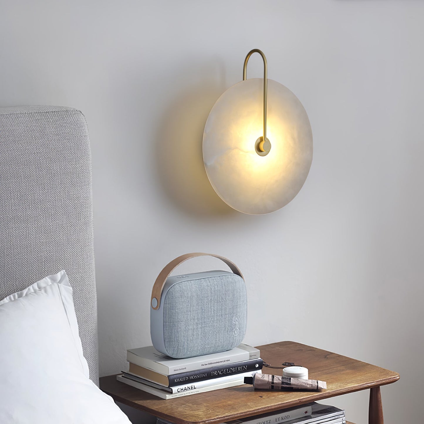 Elegante LED Wandlamp Albast - Luxe Sfeer Verlichting
