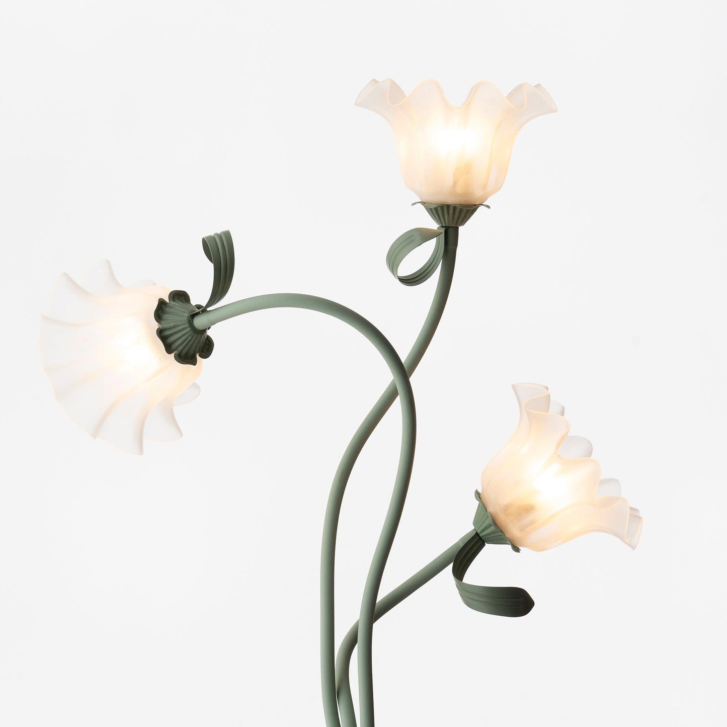 Elegante Vloerlamp Armando - Metalen met Bloemen