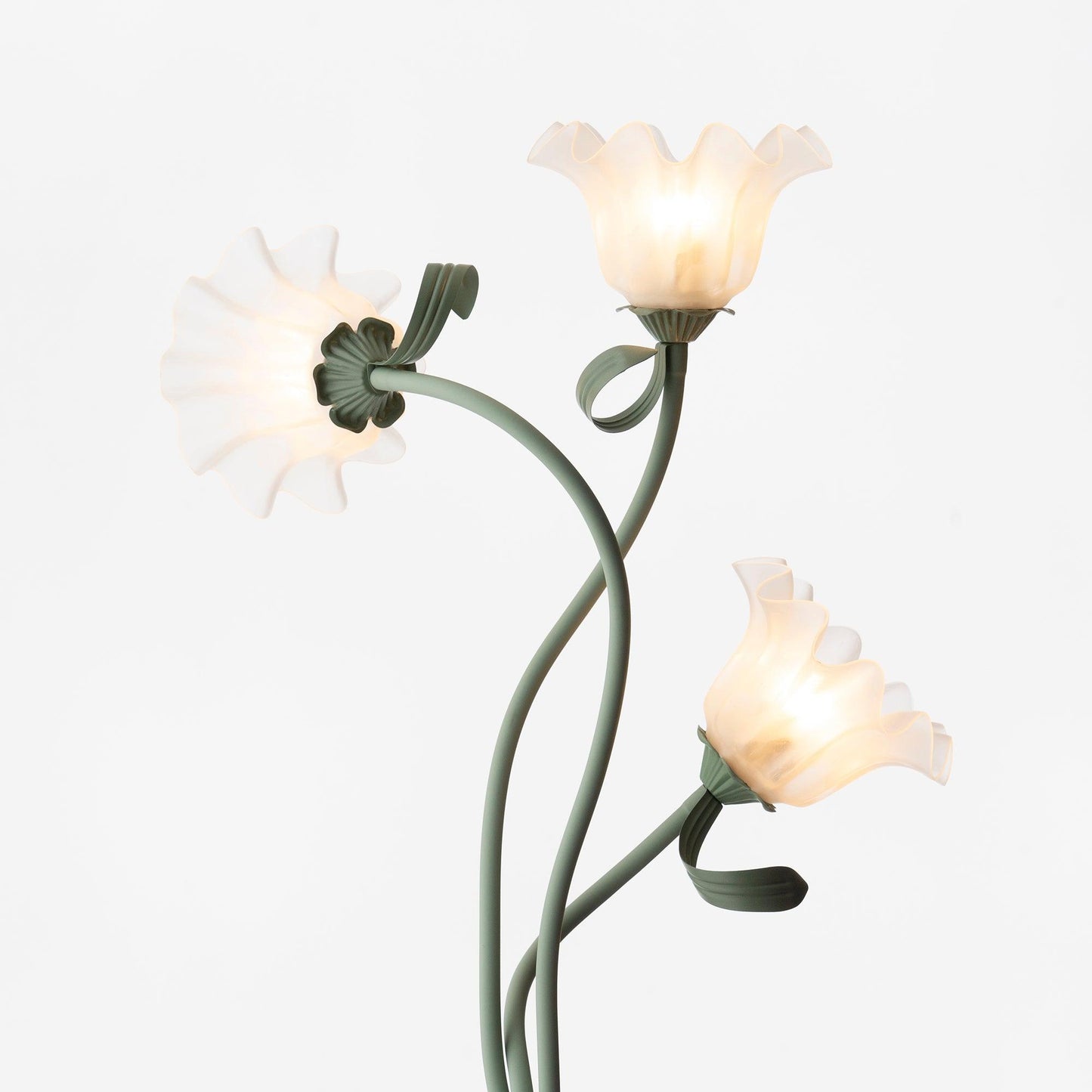Elegante Vloerlamp Armando - Metalen met Bloemen