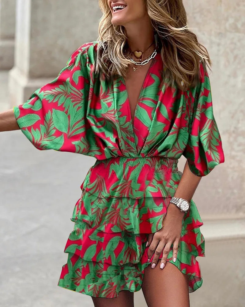Elegante Zomerjurk met Patroon - Gail