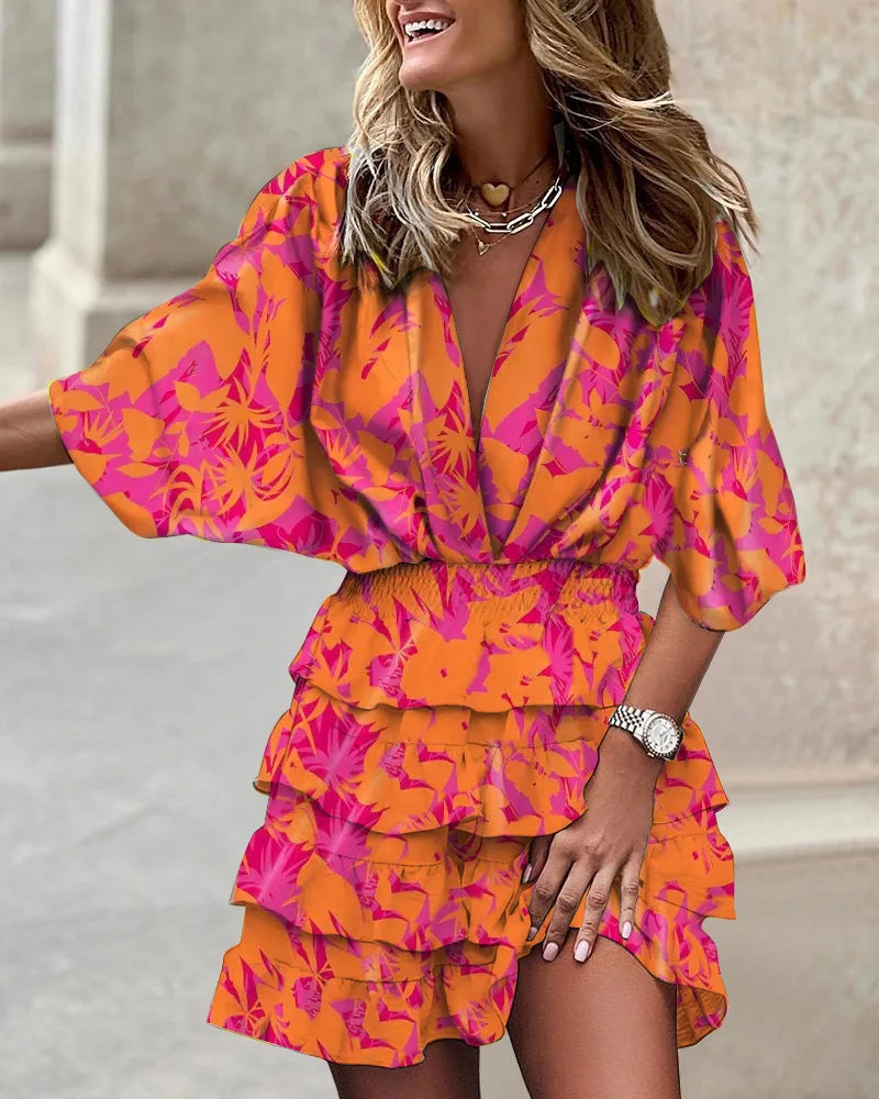 Elegante Zomerjurk met Patroon - Gail