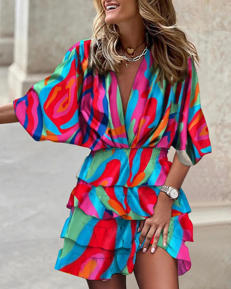 Elegante Zomerjurk met Patroon - Gail