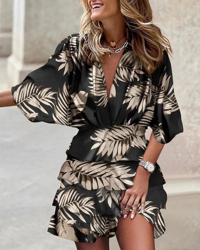 Elegante Zomerjurk met Patroon - Gail