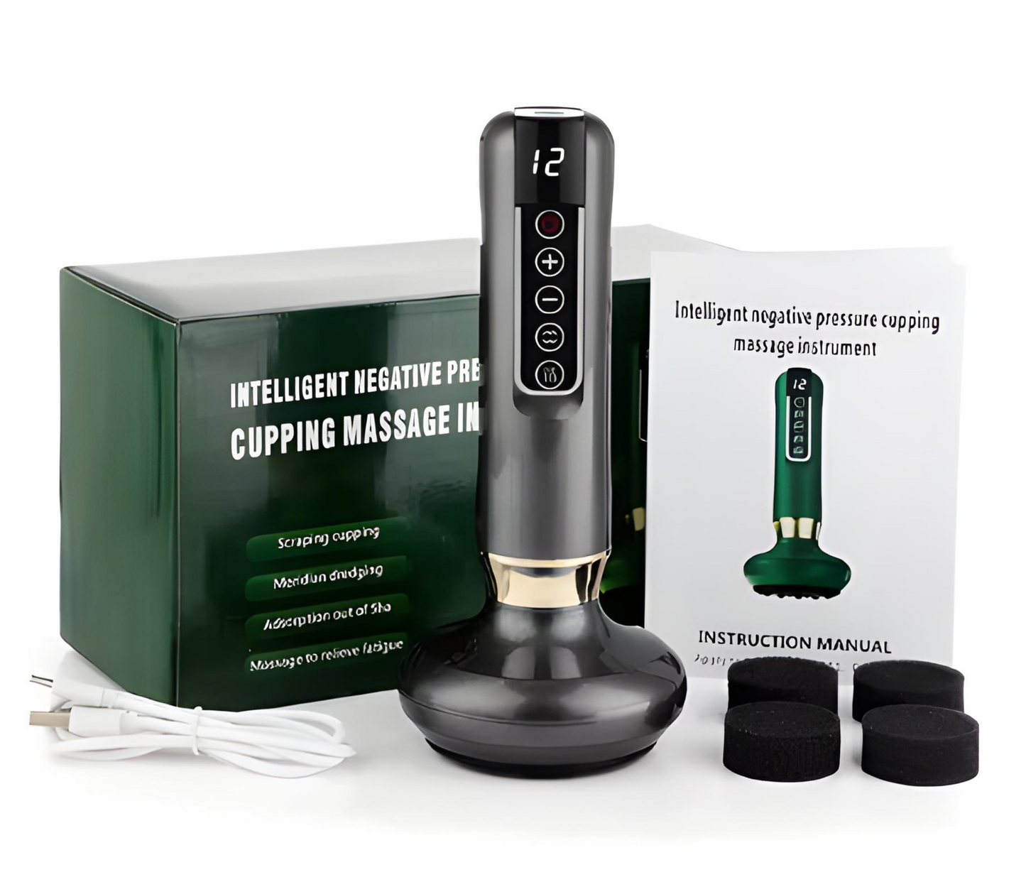 Elektrische Cupping en Cellulite Massager Pro